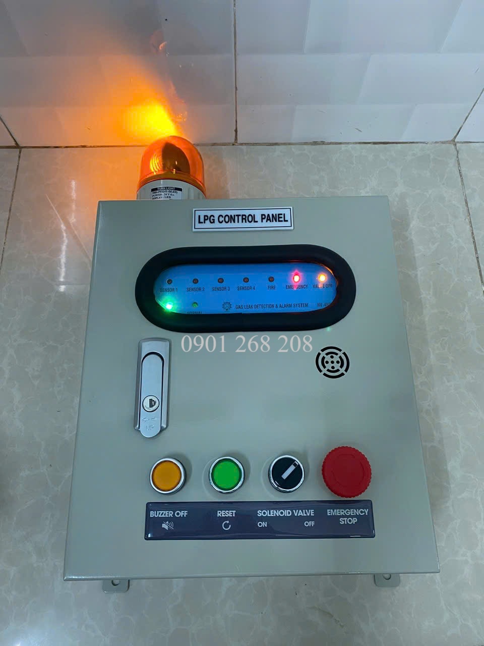 tu canh bao ro gas co ac quy dự phong cup dien